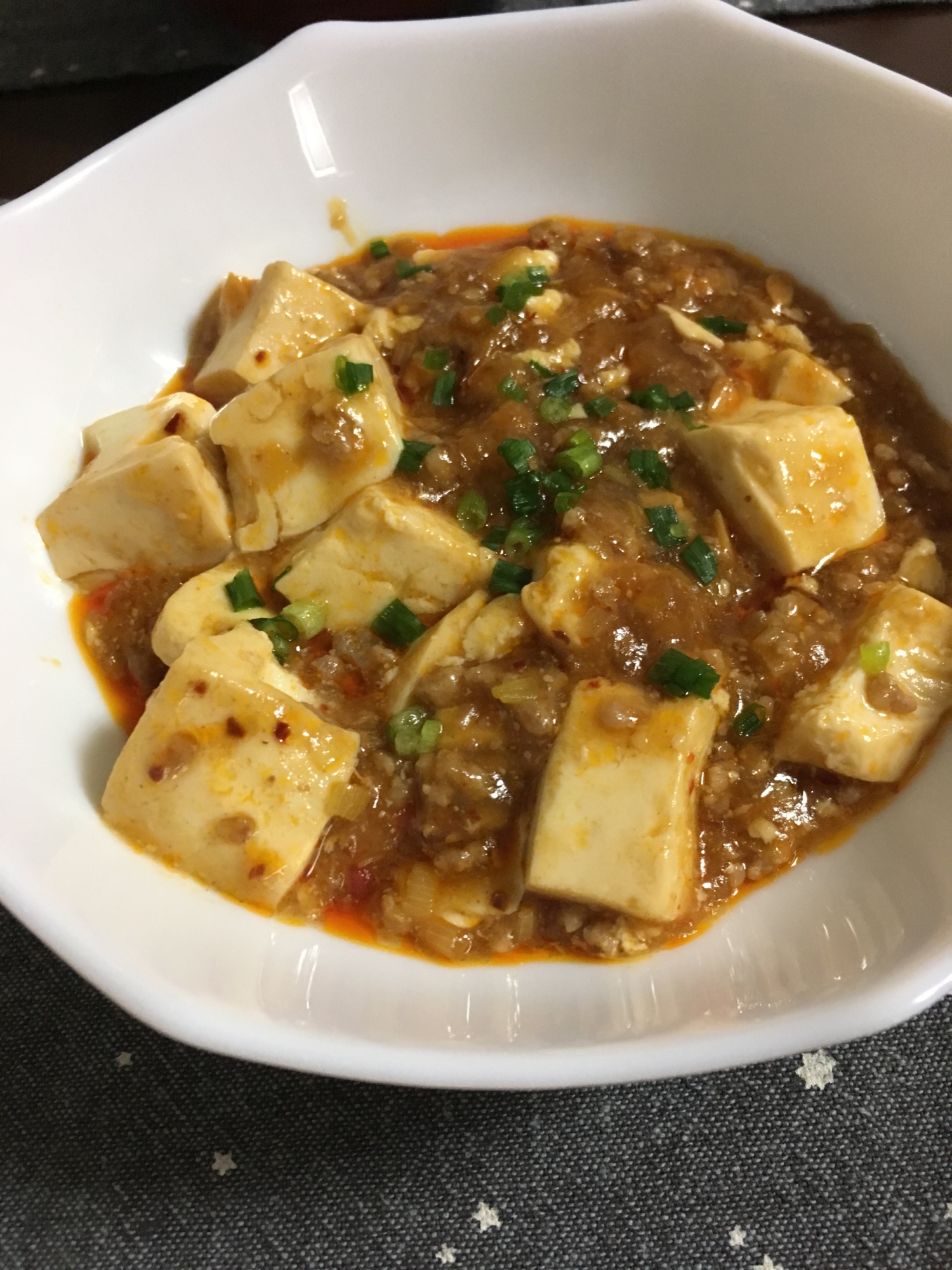 とっても簡単にできる麻婆豆腐 レシピ 作り方 By さよめろ 楽天レシピ