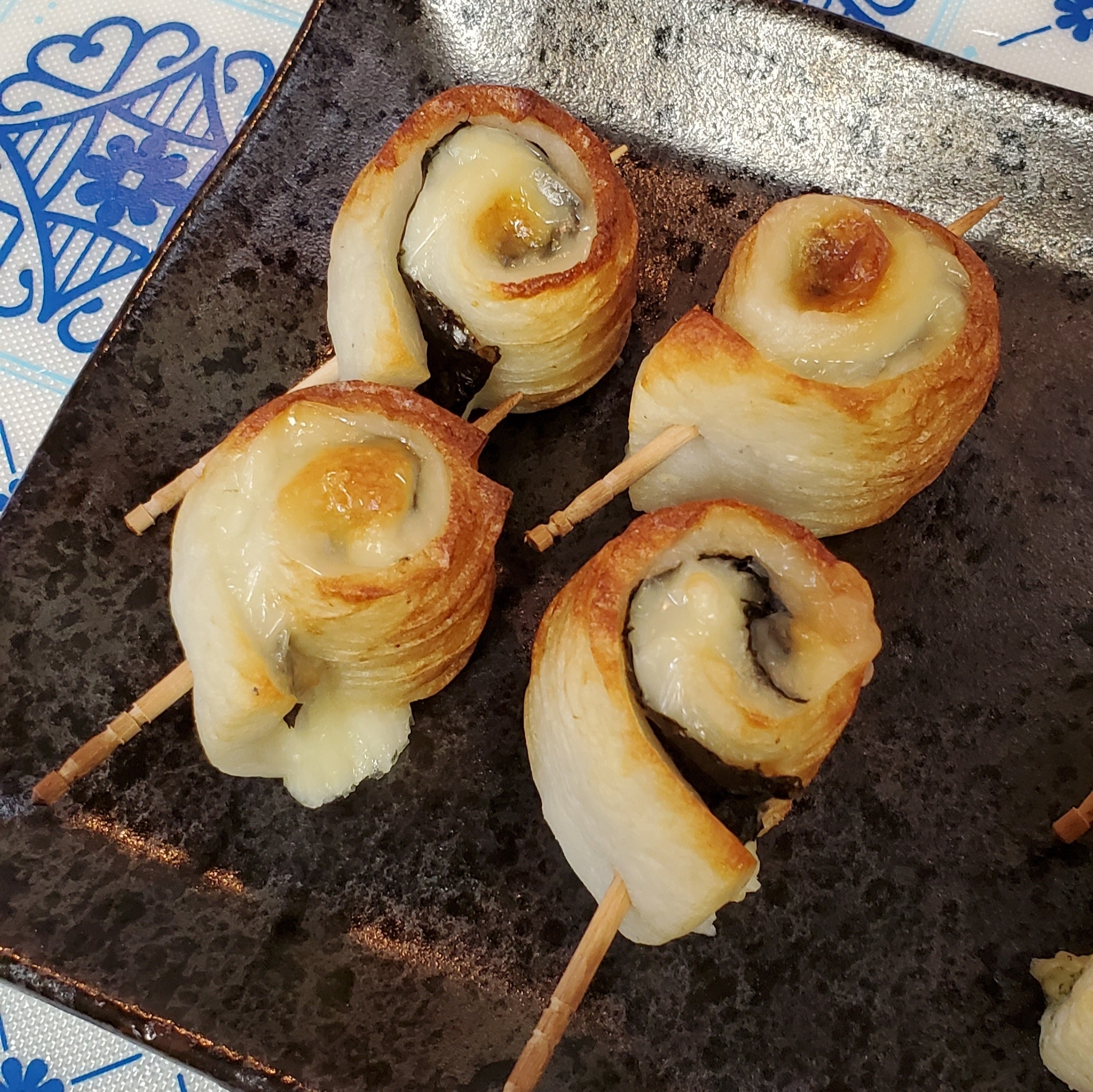 【トースターで】ちくわの 海苔チーズ巻き