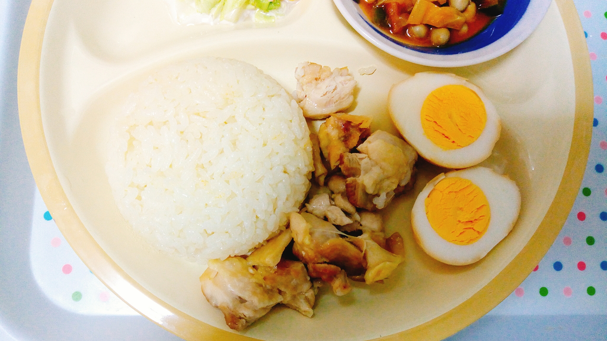 炊飯器で簡単 鶏肉シンガポールライス レシピ 作り方 By Suimy7447 楽天レシピ