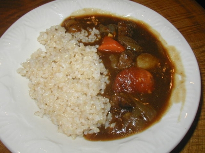 野菜ごろごろ。ちょいイタリアンなカレー