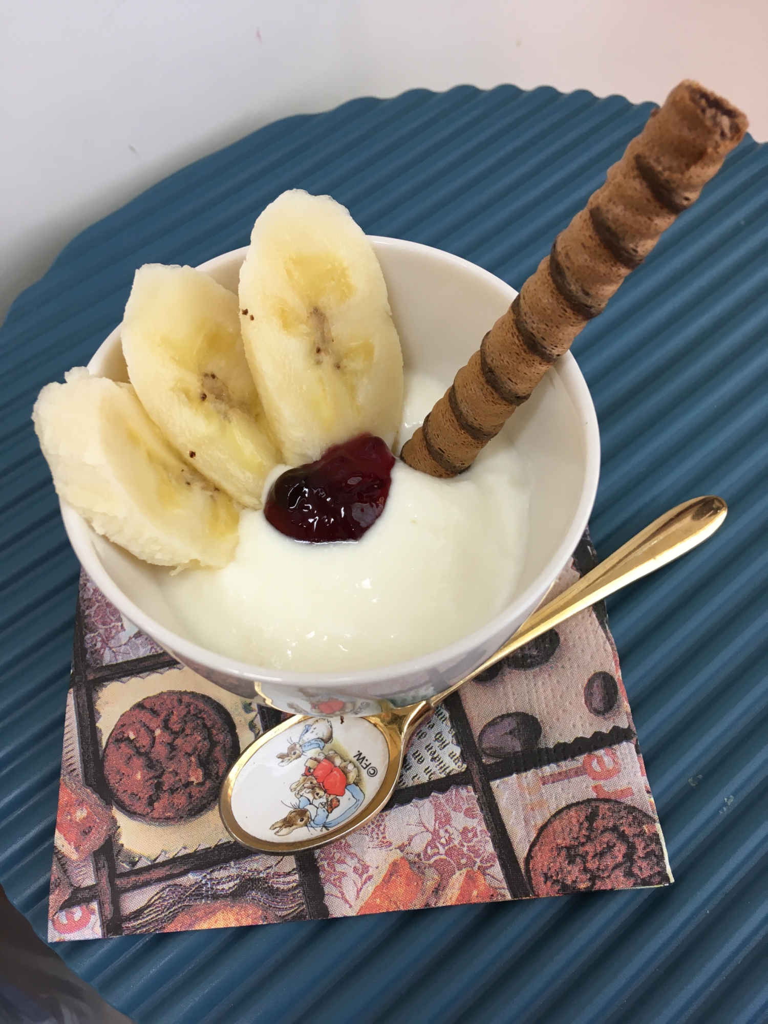 バナナヨーグルトデザート レシピ 作り方 By ぶたウサギ 楽天レシピ