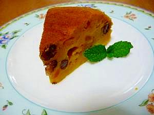 炊飯器で★黒豆とカボチャのケーキ