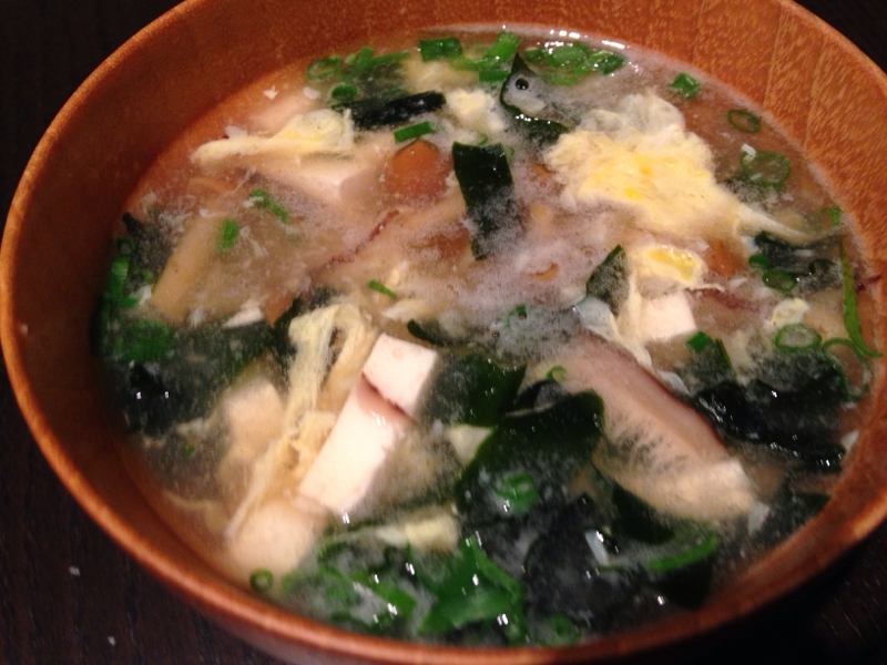 キノコと豆腐の中華スープ