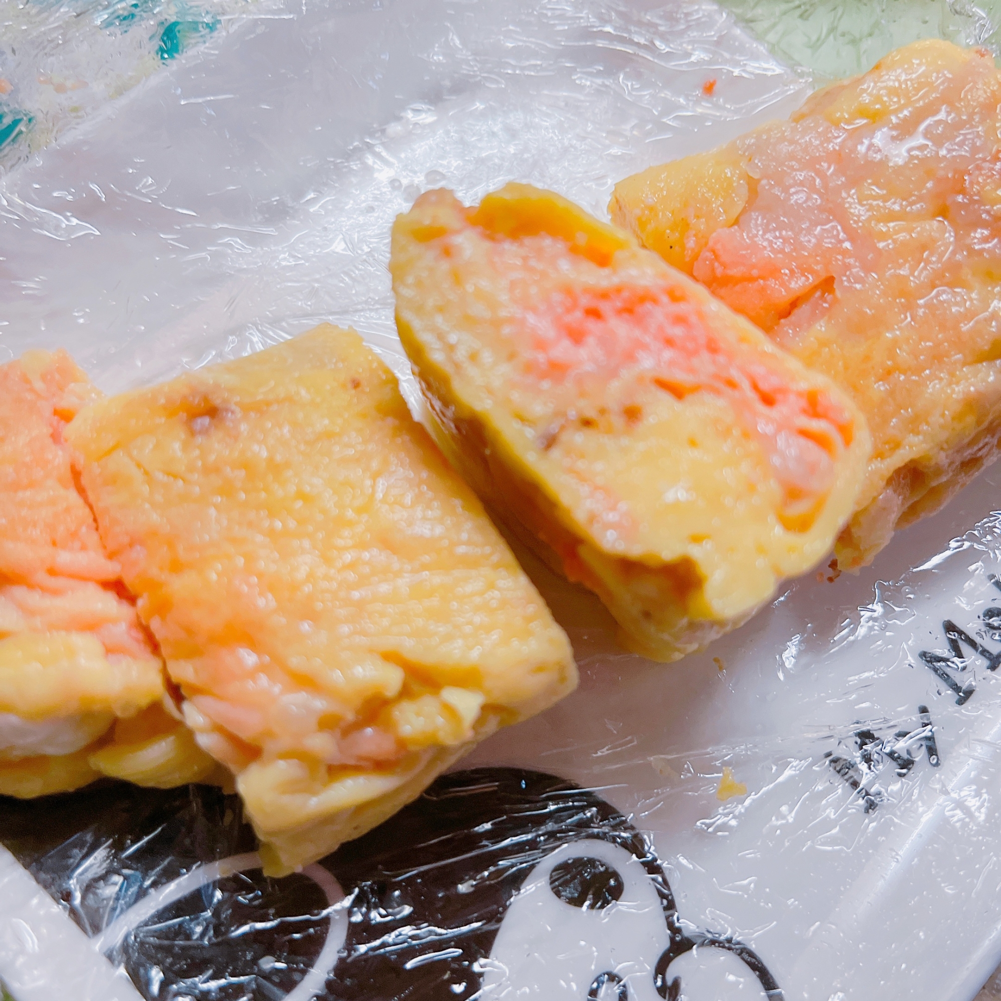 お弁当にも¦とろろと辛子明太子入り玉子焼き¦簡単