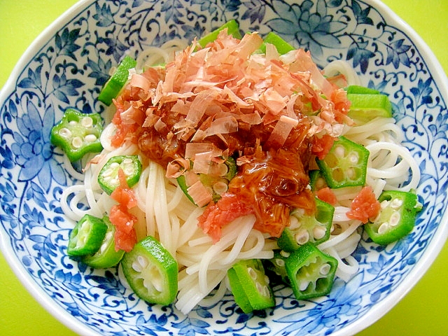 ひやむぎの梅なめたけサラダ レシピ 作り方 By Mint 1月 しばらく返レポお休み 楽天レシピ ひやむぎの梅なめたけサラダ レシピ 作り方 By Mint 1月 しばらく返レポお休み 楽天レシピ