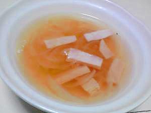 ハムとタマネギのコンソメスープ レシピ 作り方 By Moominmama V V 楽天レシピ ハムとタマネギのコンソメスープ レシピ 作り方 By Moominmama V V 楽天レシピ