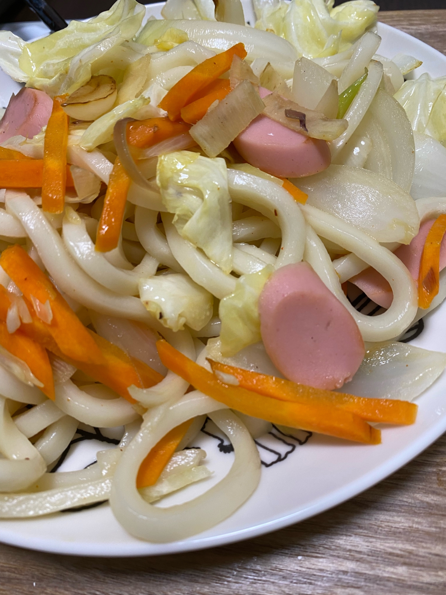 ギョニソ焼うどん