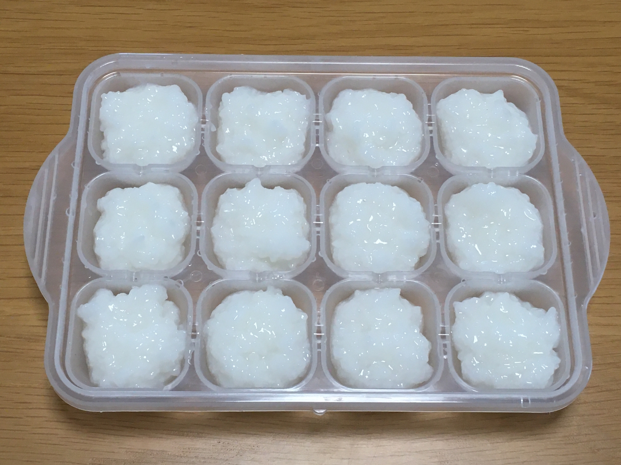 離乳食 お粥をまとめて作って冷凍保存 レシピ 作り方 By トニっ子 楽天レシピ