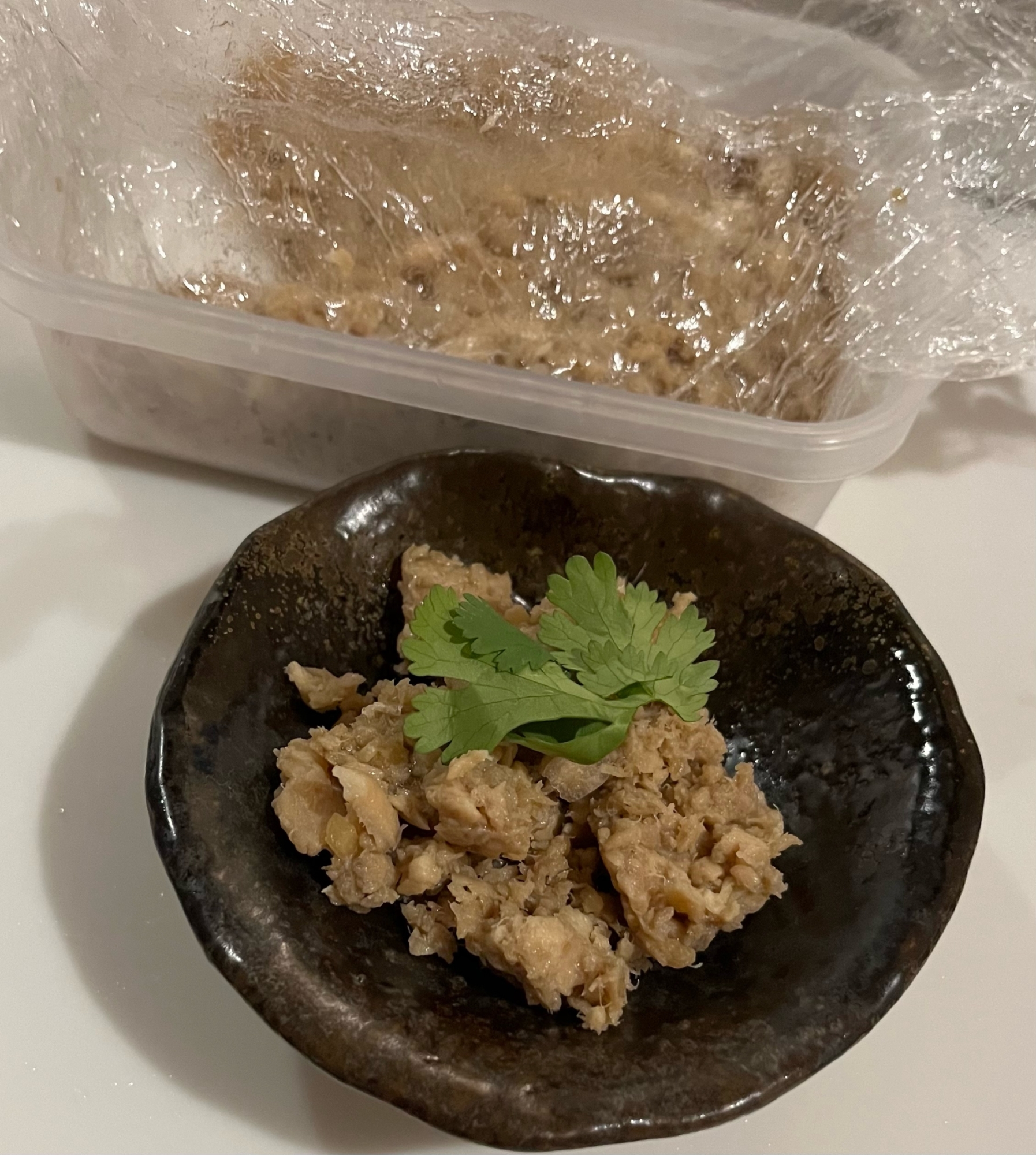 節約鯛そぼろ(鯛のアラ利用)