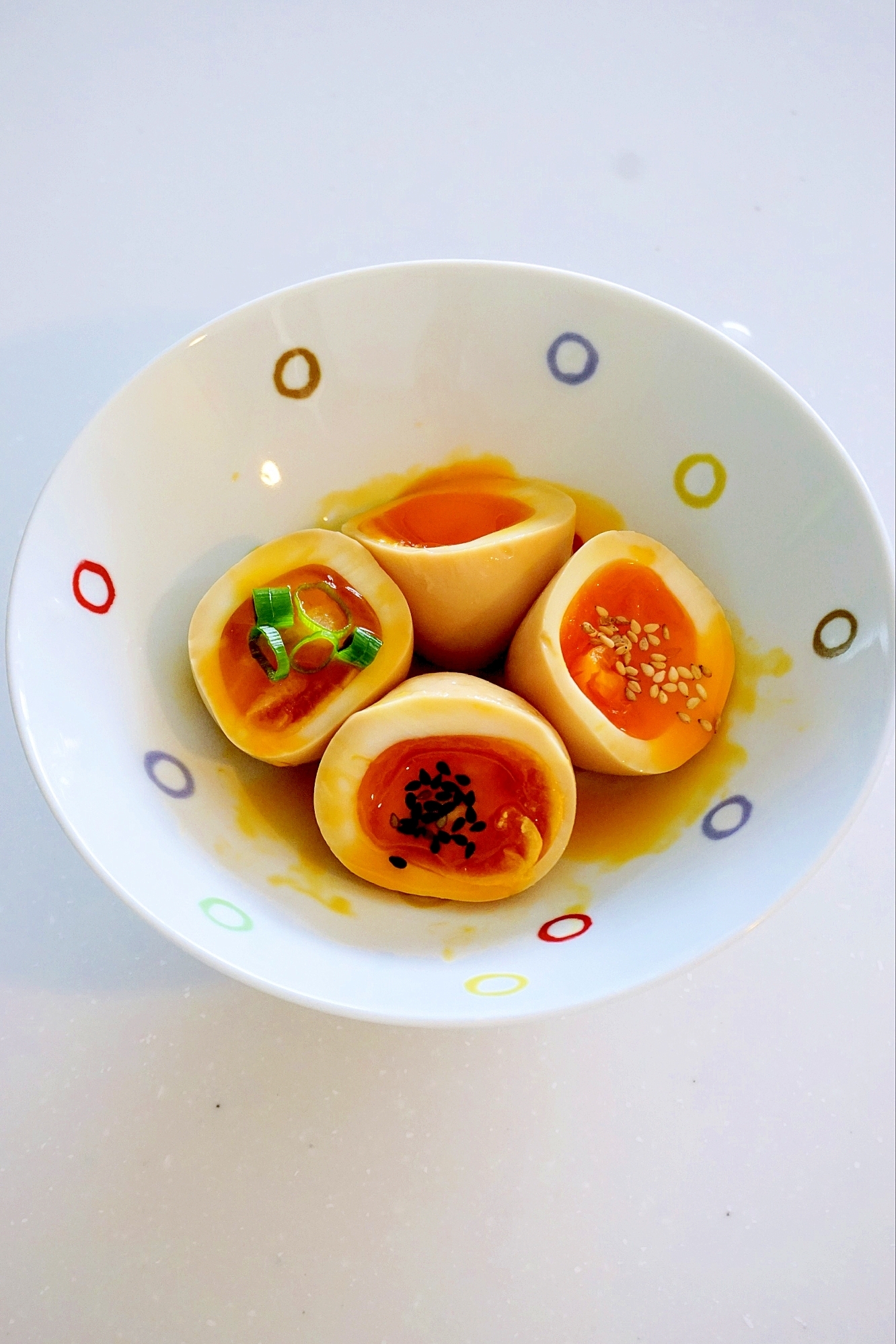 麺つゆに漬け置くだけで簡単に出来る！煮卵