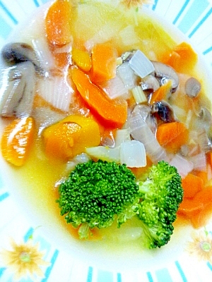 カロテンたっぷり野菜スープ