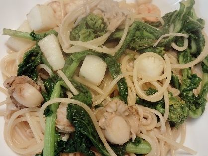ツナとほうれん草の和風パスタ