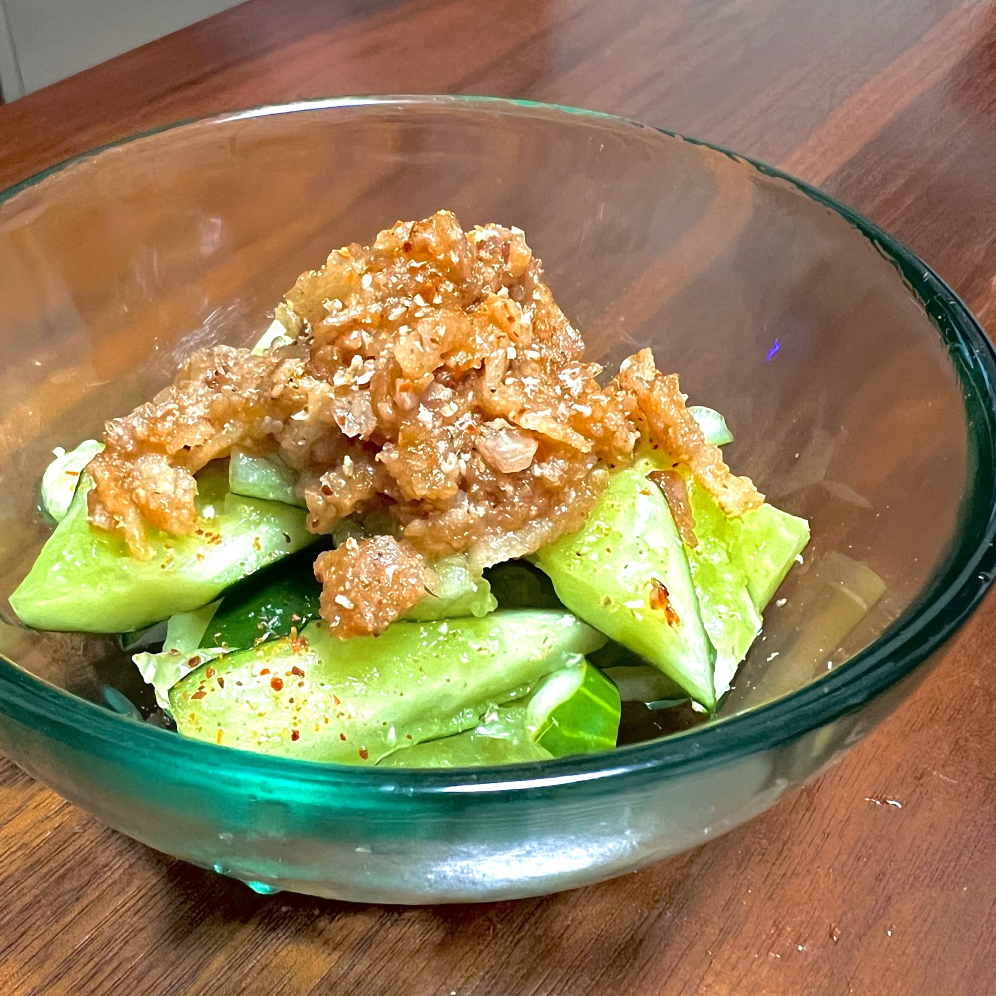 無限レシピ！パッとできる肉味噌きゅうり♪