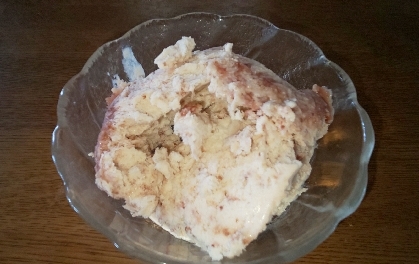 イチゴジャムで作る☆おいしいイチゴアイス