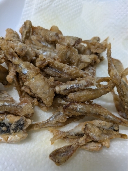 絶品☆小イワシの唐揚げ