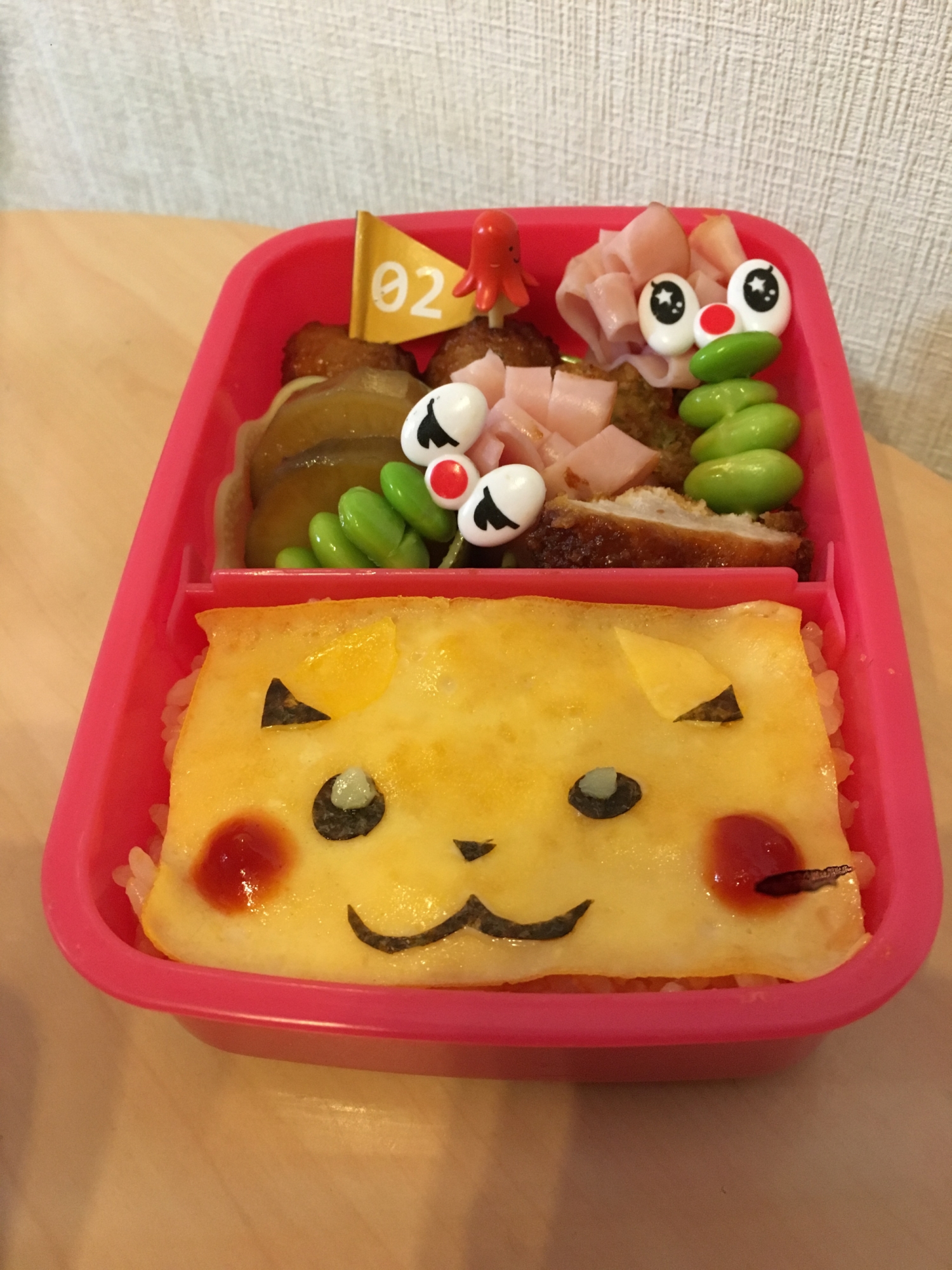 ピカチュウのお弁当