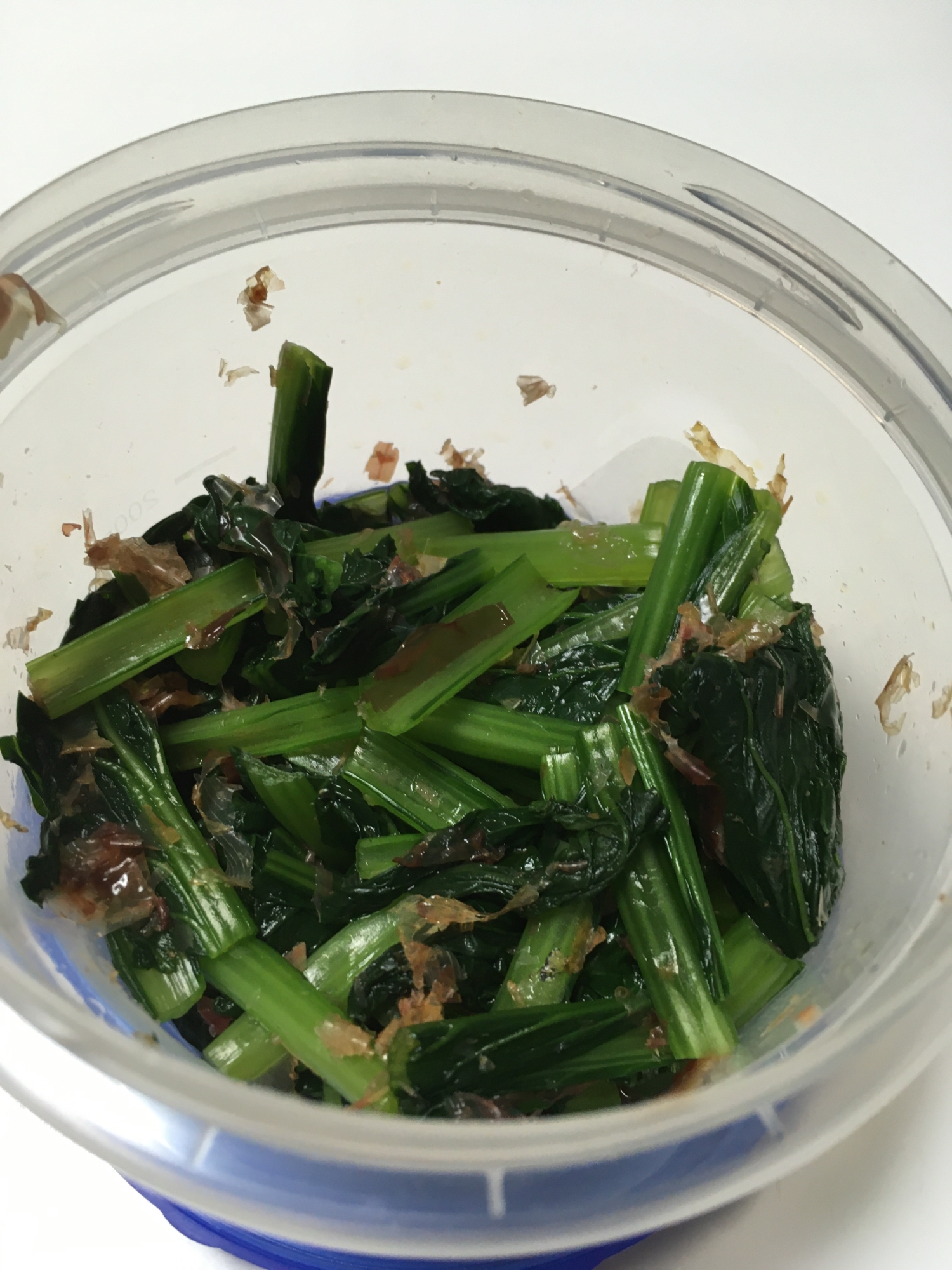 【男の宅飯】食べよう緑の野菜　小松菜の簡単お浸し風
