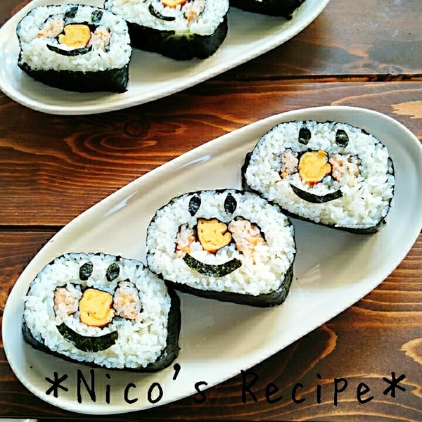 節分や雛祭り 子供の日に アンパンマン海苔巻き レシピ 作り方 By Nico 楽天レシピ 節分や雛祭り 子供の日に アンパンマン海苔巻き レシピ 作り方 By Nico 楽天レシピ