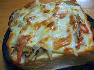 朝の食パン きんぴらごぼう こんがりチーズ焼き レシピ 作り方 By チッチとカム 楽天レシピ