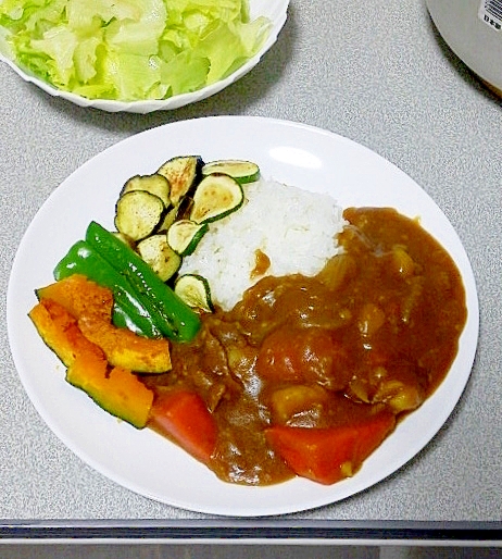 焼き野菜カレー