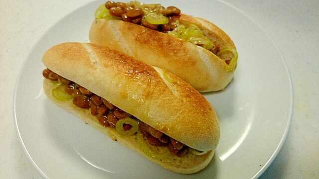 冷凍パンで 納豆ドッグ レシピ 作り方 By めい 楽天レシピ