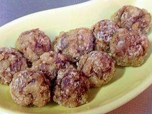 子供向け！野菜たっぷり豚ひき肉の竜田揚げ