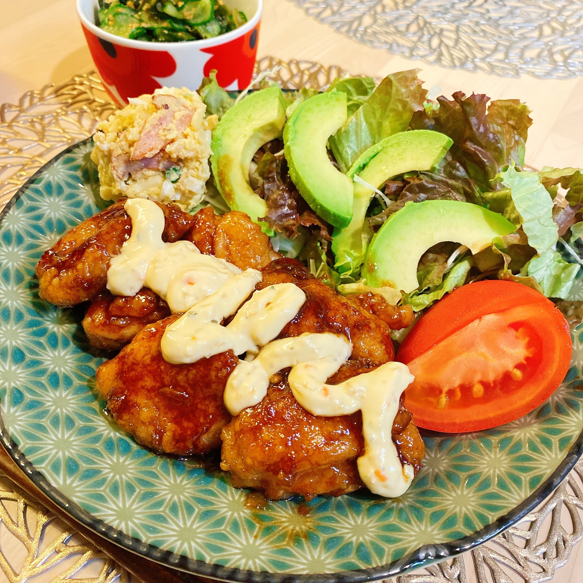 簡単♪揚げない!卵なし!チキン南蛮!