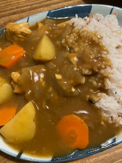 鶏胸肉とトマトのカレー