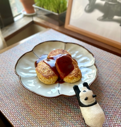 ヘルシー☆豆腐だけのハンバーグ