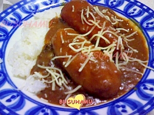 圧力鍋でゴロっと丸ごと野菜カレー