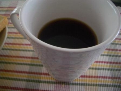 砂糖よりもコクがあって味わい深いコーヒーになりました♪
朝から元気をチャージできました（＾＾）