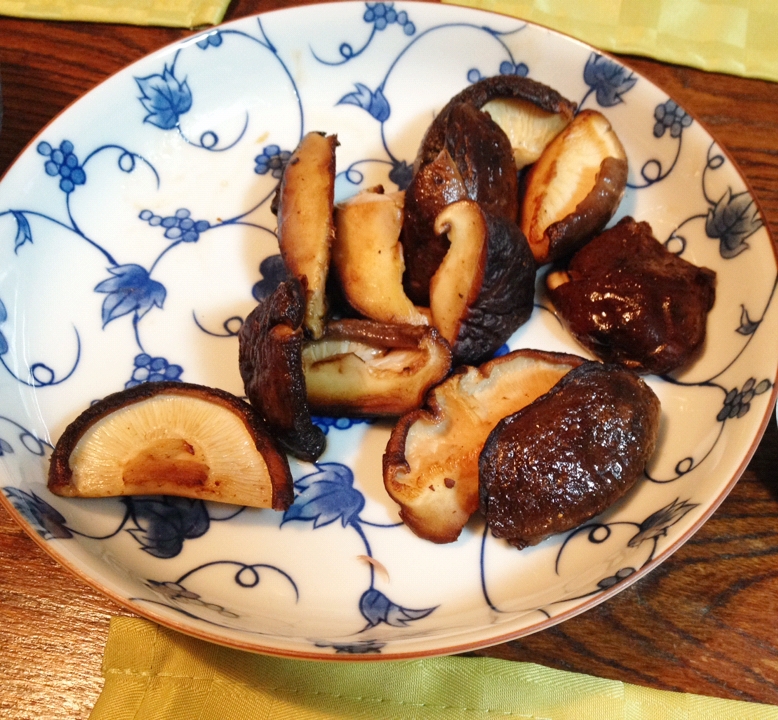 しいたけのバター醤油炒め