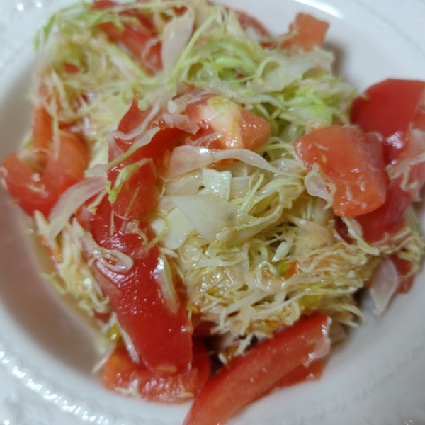 千切りキャベツとトマトのサラダ レシピ 作り方 By 千笑まま 楽天レシピ 千切りキャベツとトマトのサラダ レシピ 作り方 By 千笑まま 楽天レシピ