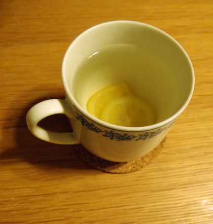 爽やか♪はちみつレモン生姜茶