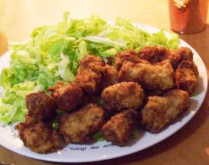 大豆たん白と塩麹を使った美味しいから揚げ