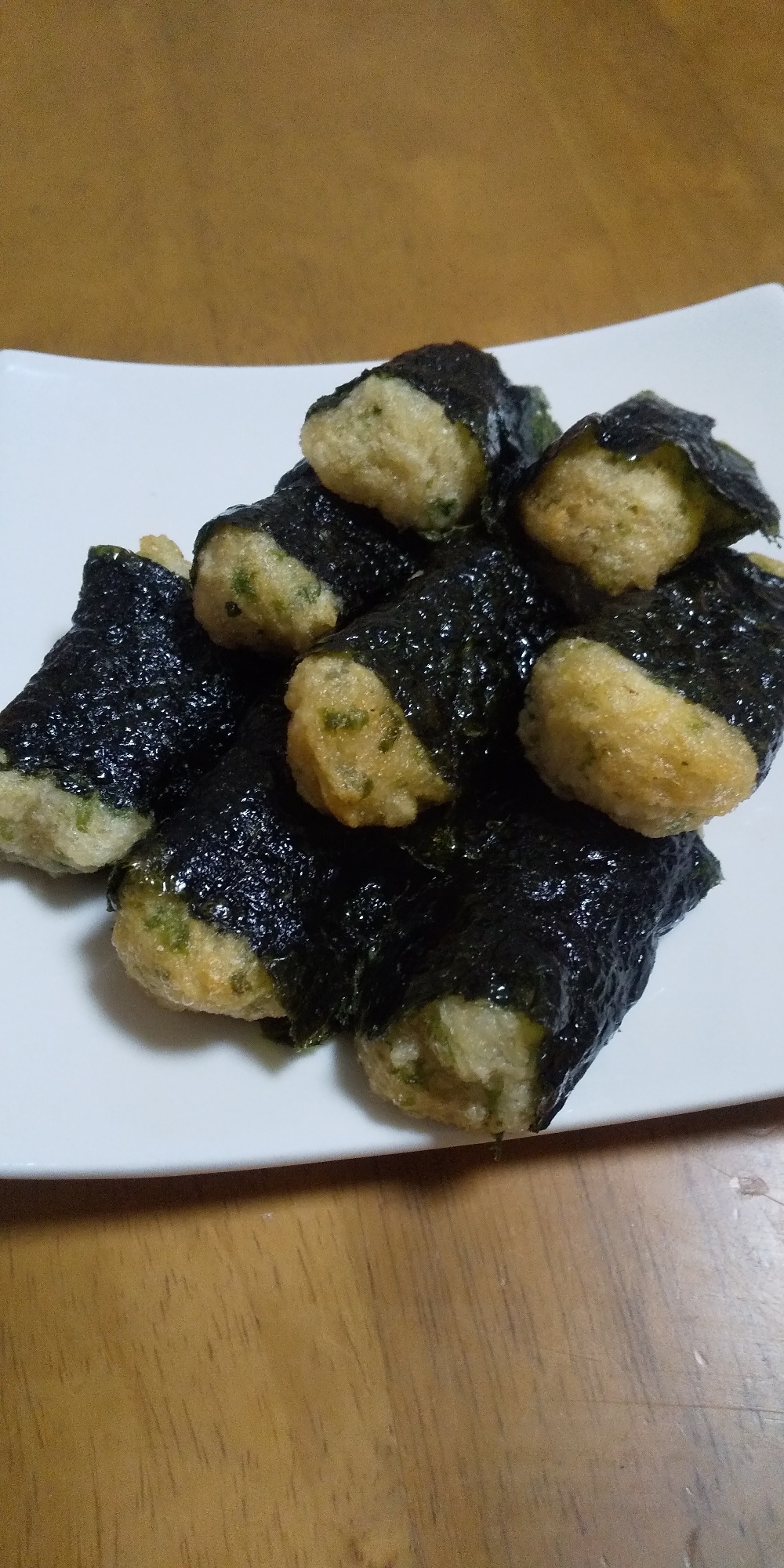 モッチリ!大和芋の磯辺揚げ