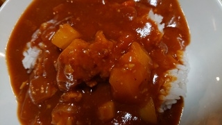 豚挽肉と鶏胸肉のカレー