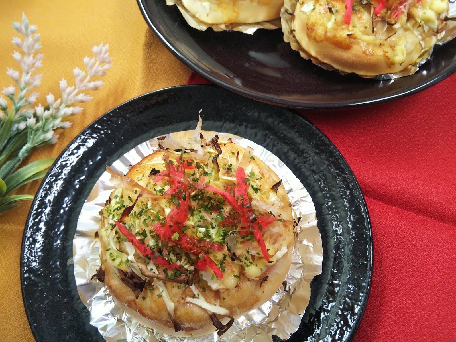 美味しい、お好み焼きパン☆