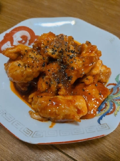 甘め味付け！ヤンニョムチキン！