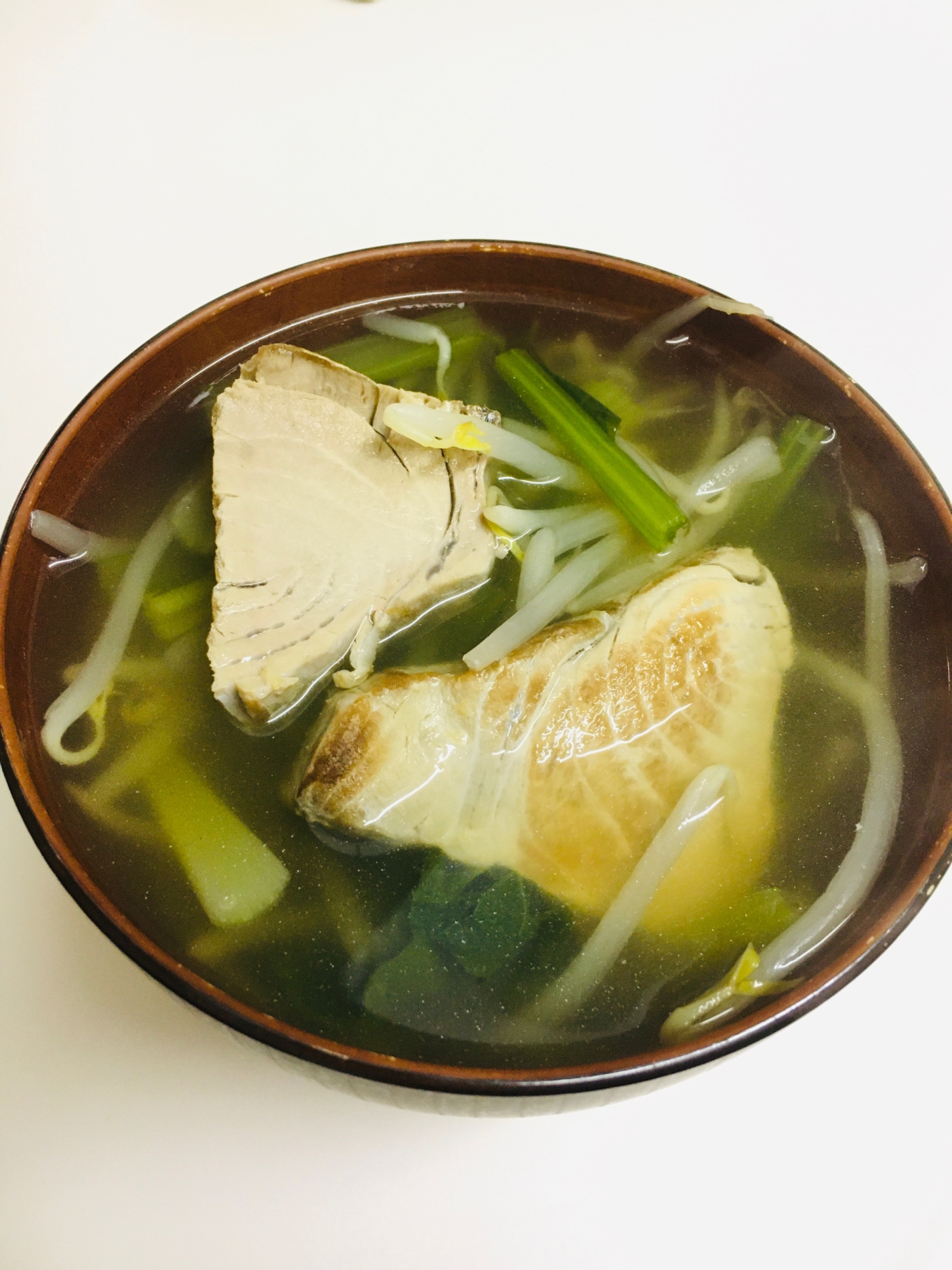 余ったお刺身で！魚と野菜の簡単スープ