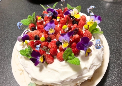とっても美味しいふわふわスポンジケーキ(^^)