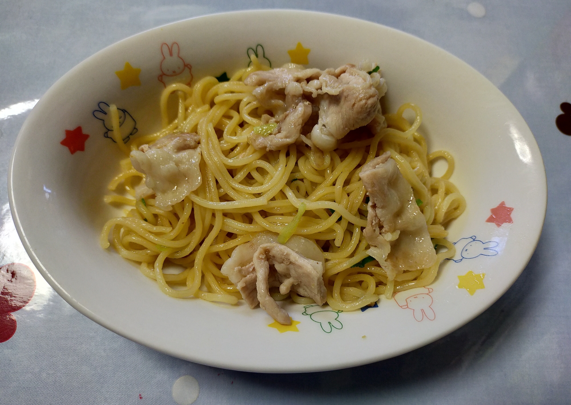 ねぎ塩焼きそば♪♪ガーリック入り