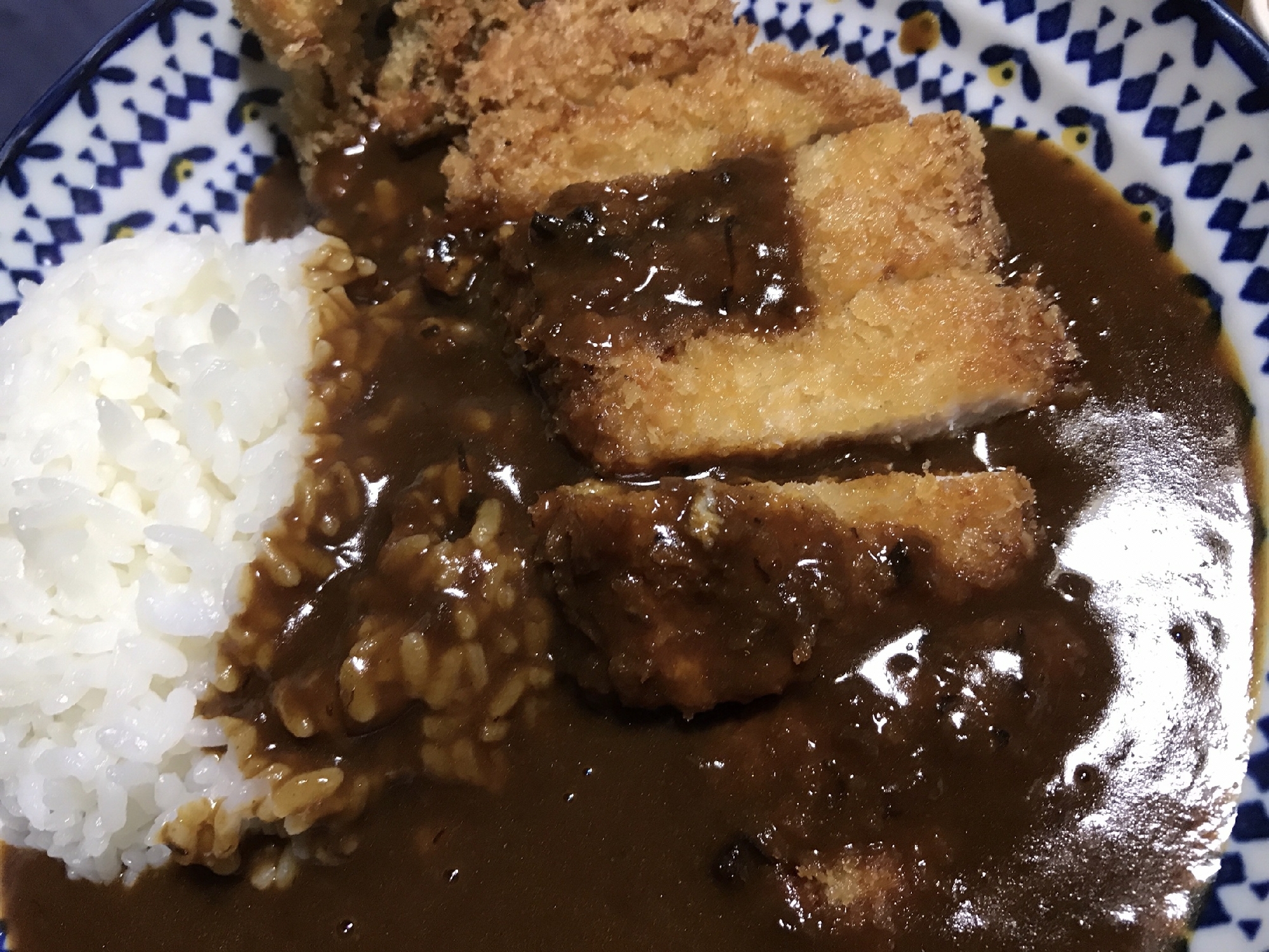 美味しいカツカレー