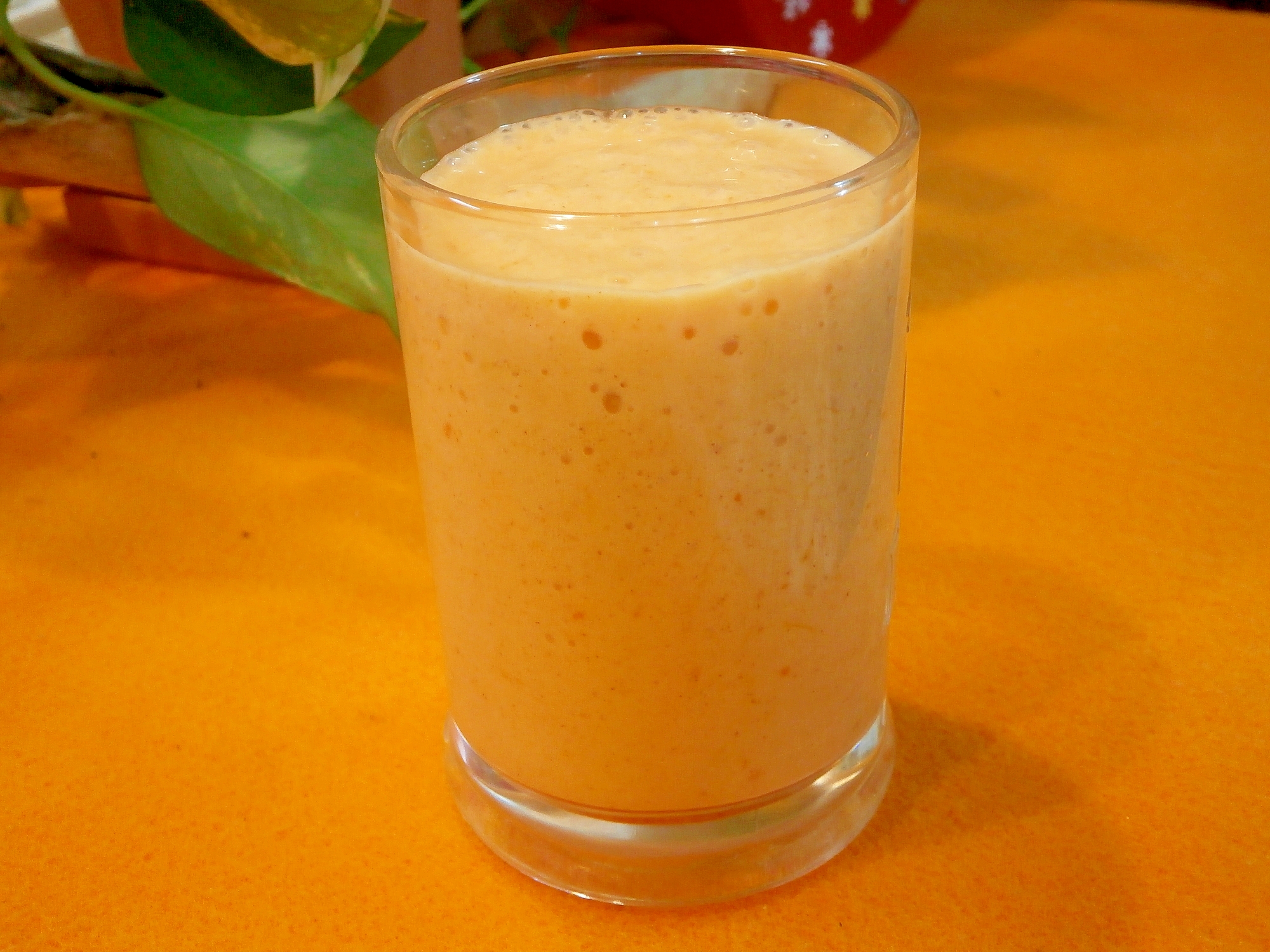 熟した柿で 柿豆乳ドリンク レシピ 作り方 By なな1151 楽天レシピ