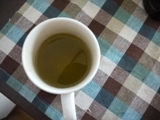 こんばんわ～（＾ー＾）。
さっぱり、美味しい塩緑茶。あま～い大福とともに頂きました。
ごちそうさまでした❤あ