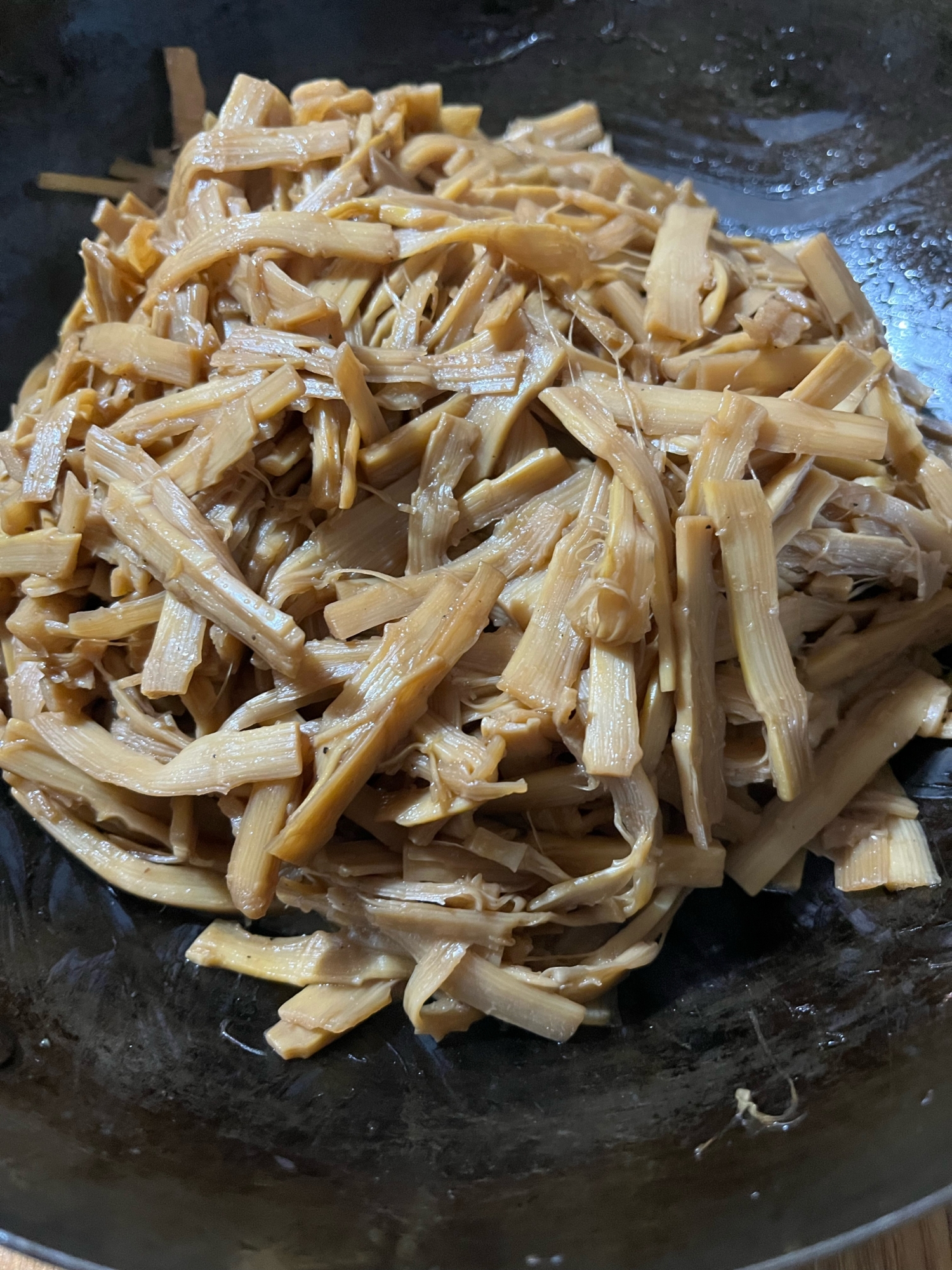 筍で手作りメンマ！　保存食　ご飯のお供