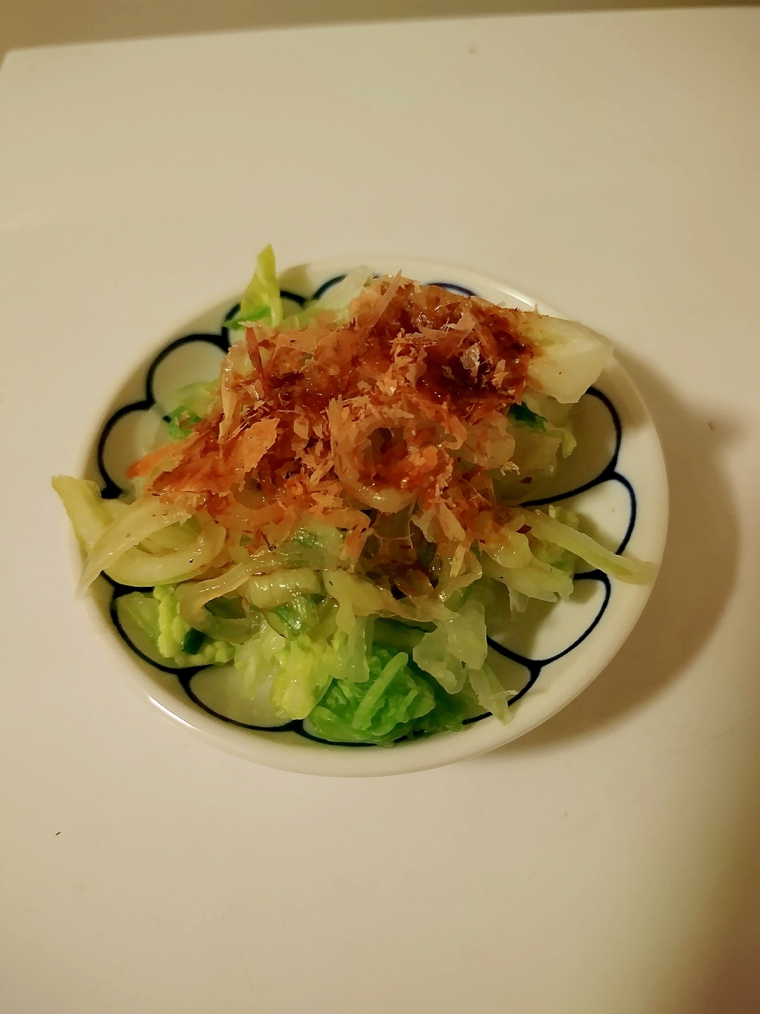 箸休めに♤白菜のおかかサラダ