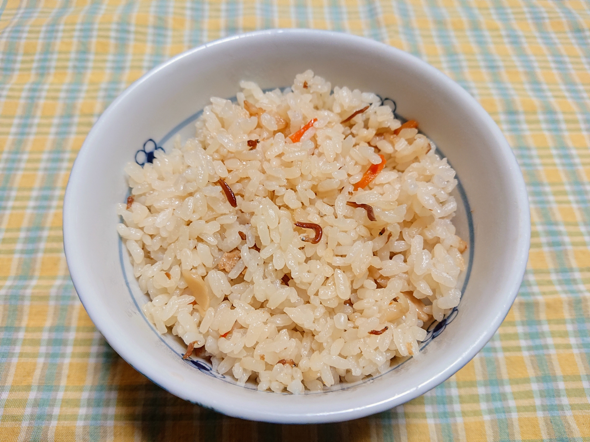 ちりめん山椒の炊き込みご飯