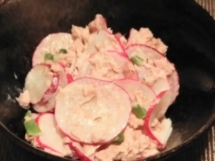 しゃきしゃきおいし♥️
ラディッシュが食卓に並ぶと華やかになっていいですね☆