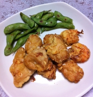 揚げずにから揚げ♪チキンナゲット風☆